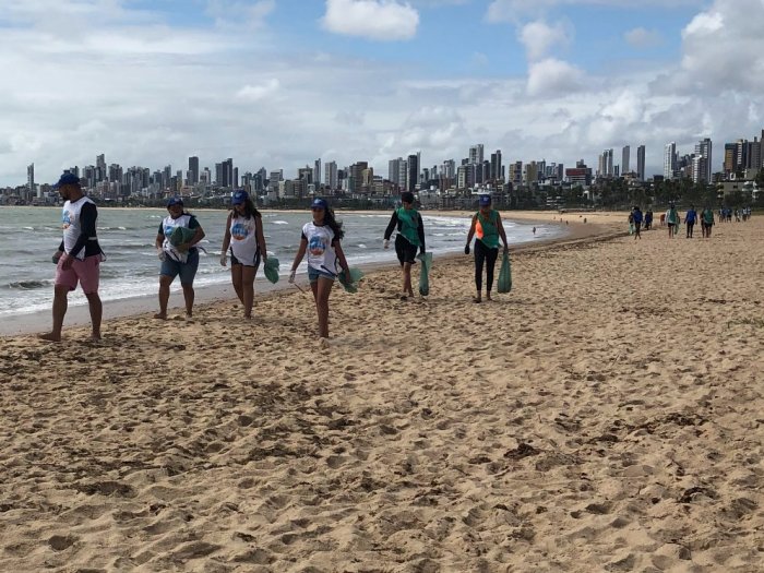  ONG promove nova edição do “Limpa Mar” nas praias de João Pessoa neste sábado