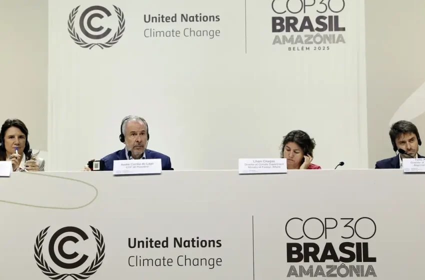  Diplomatas brasileiros buscam consenso para aprovação da Meta Global de Adaptação na COP30