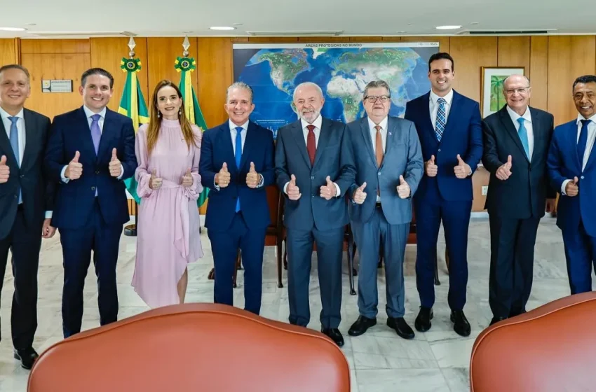  Lula recebe João Azevêdo e Lucas Ribeiro no Palácio do Planalto
