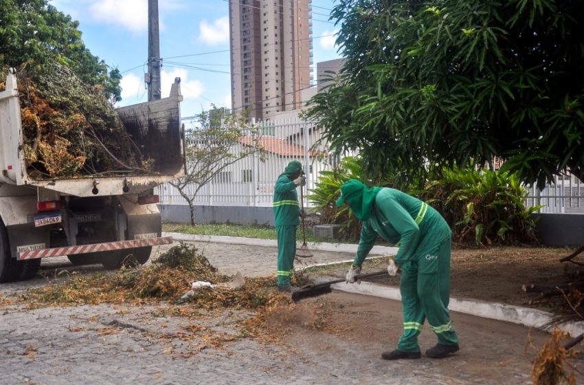  Emlur intensifica coleta domiciliar e ações de conservação em bairros da Capital nesta quarta-feira (10)