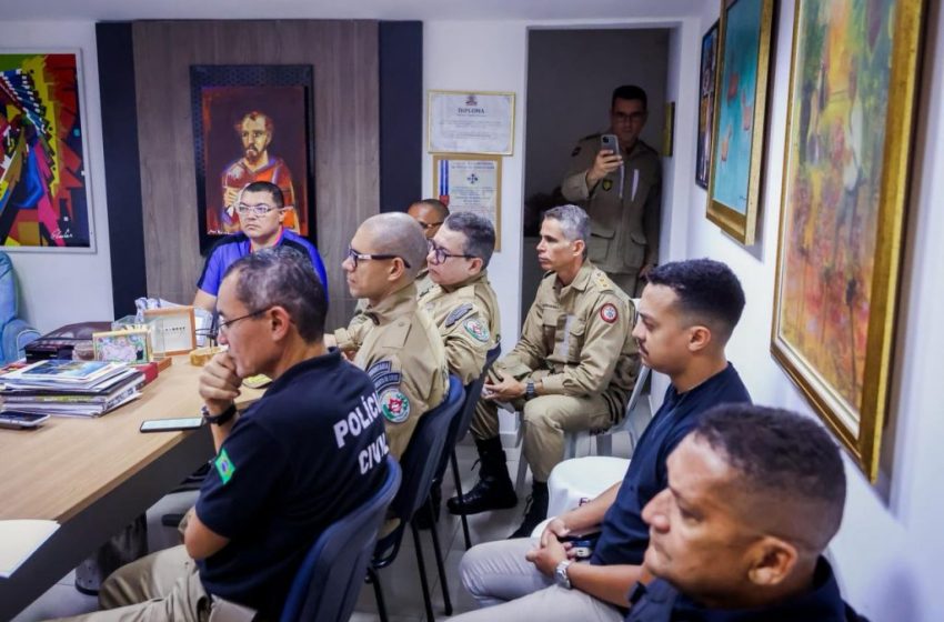  Funjope reúne forças de segurança para planejar ações do Natal, Celebra João Pessoa e Réveillon