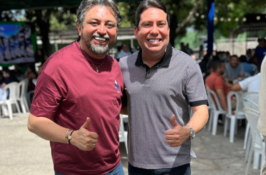 Beto Pirulito aparece em evento de Felipe Leitão e sinaliza alinhamento com Cícero para 2026