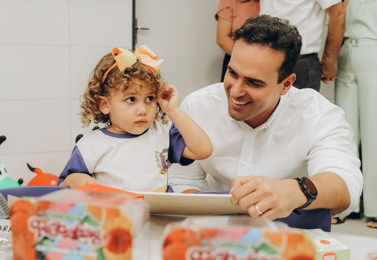  Lucas Ribeiro inaugura creche em Junco do Seridó e destaca compromisso com a primeira infância