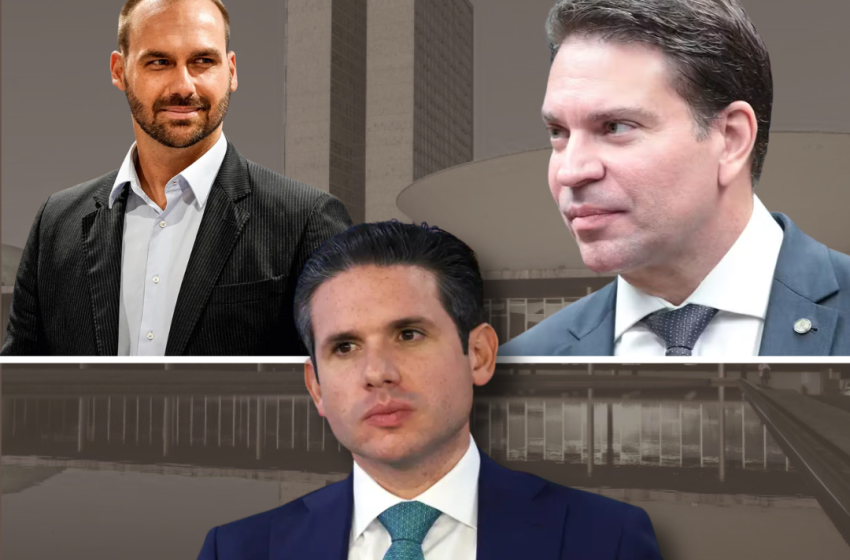  Câmara cassa mandatos de Eduardo Bolsonaro e Alexandre Ramagem
