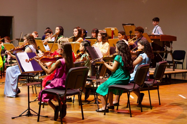  Orquestra Infantil da Paraíba realiza Concerto Natalino no Espaço Cultural