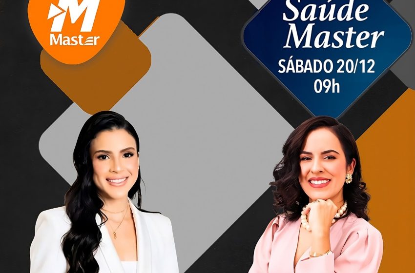  Saúde Master: Confira agenda deste sábado