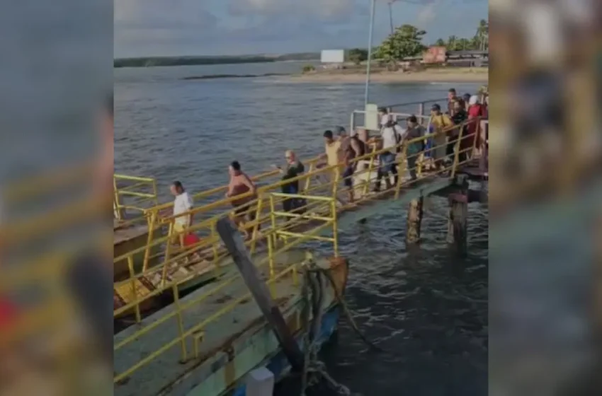  Falha em balsa entre Cabedelo e Lucena causa atrasos e superlotação no transporte