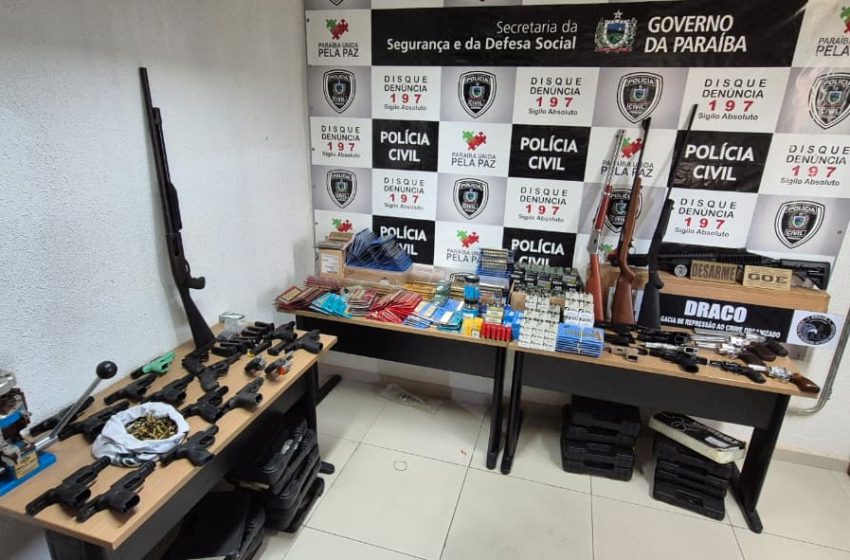  Polícia Civil desarticula comércio irregular de munições e acesso de ‘faccionados’ a clube de tiro em João Pessoa