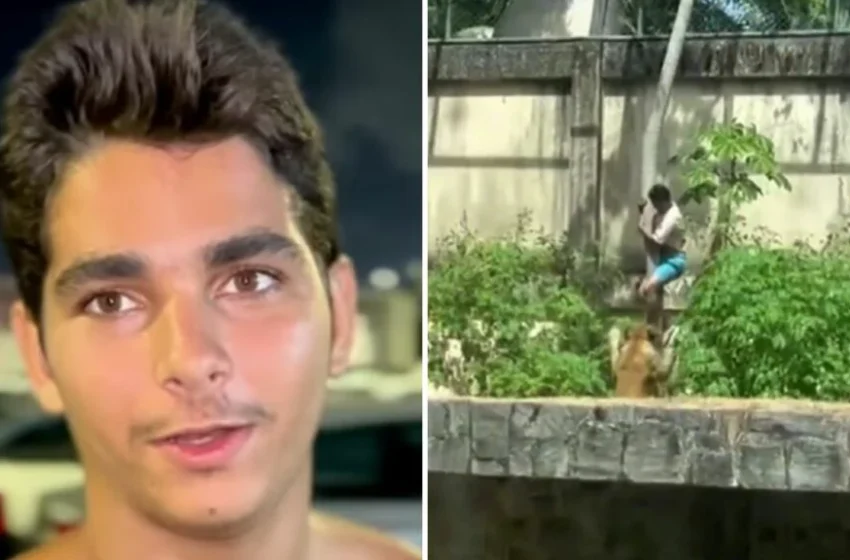  Jovem morto após invadir jaula de leoa na Bica foi sepultado; MP e Câmara de João Pessoa iniciam apurações