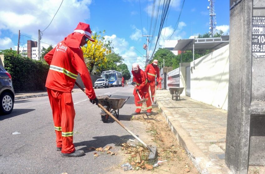 Emlur realiza serviços de conservação em bairros durante a última semana do ano
