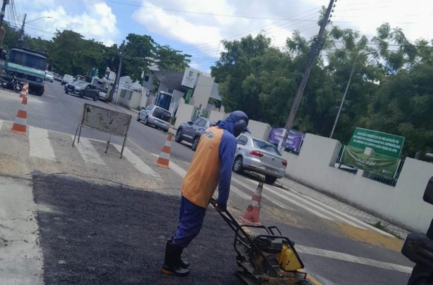  Seinfra conclui a semana com serviços de manutenção em 22 bairros da Capital
