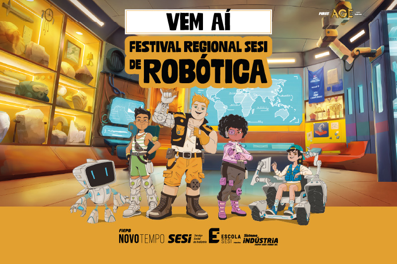  Festival Regional SESI de Robótica reúne equipes da Paraíba e do Nordeste em Campina Grande