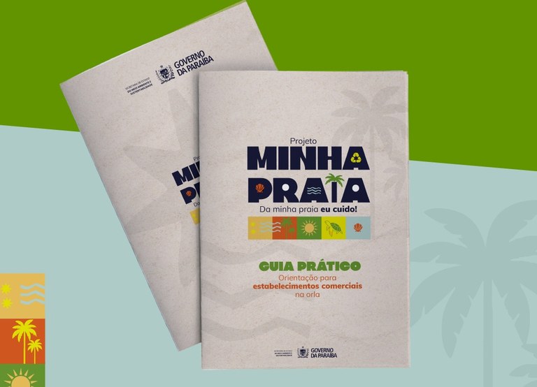  Minha Praia – Da Minha Praia eu cuido”: Governo da Paraíba lança cartilha educativa