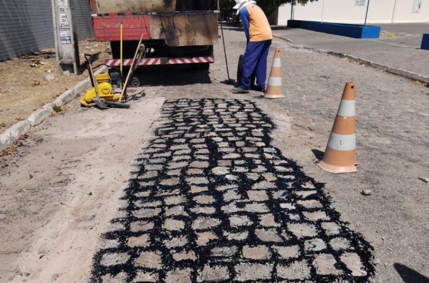  Seinfra intensifica operação tapa-buraco em 17 bairros de João Pessoa nesta quarta-feira (07)