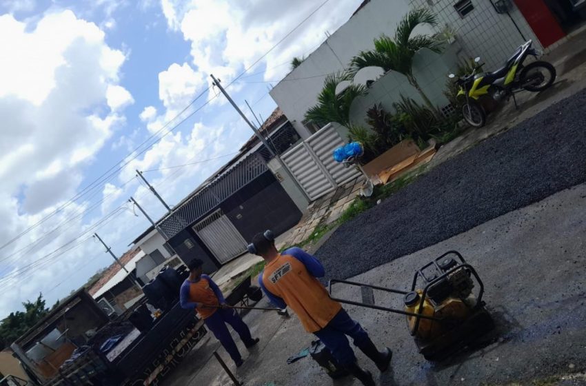  Seinfra começa a semana com serviços de manutenção em 30 bairros da Capital