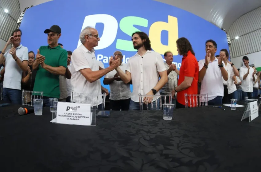  Cícero Lucena e Pedro Cunha Lima aparecem juntos, pela primeira vez, após firmamento de aliança.