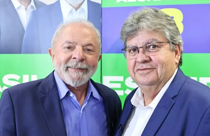  João Azevêdo reafirma apoio a Lula e diz que Paraíba deve seguir alinhada a projeto nacional de desenvolvimento