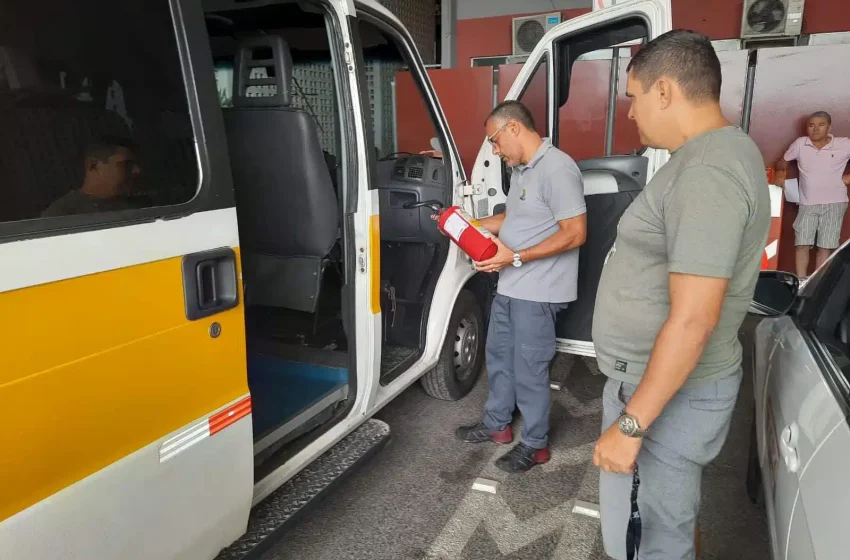  Semob-JP inicia nesta segunda-feira (05) vistoria de 435 veículos do transporte escolar em João Pessoa