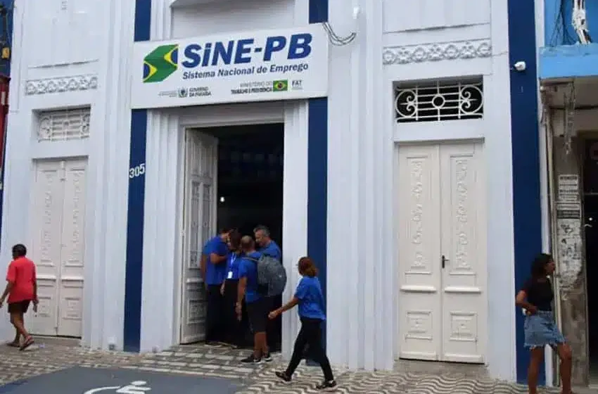  Sine-PB anuncia mais de 360 vagas de emprego para nove municípios paraibanos