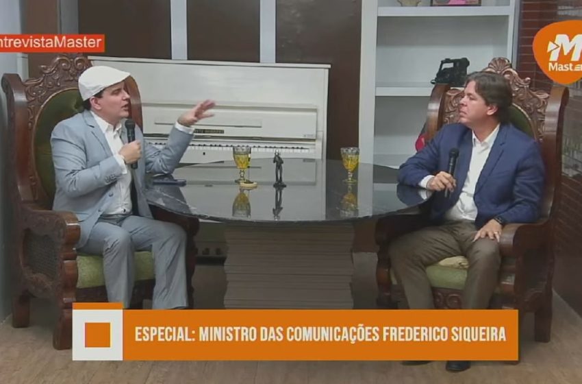  Com exclusividade à TV Master, ministro das Comunicações diz que Lula é “diferenciado”