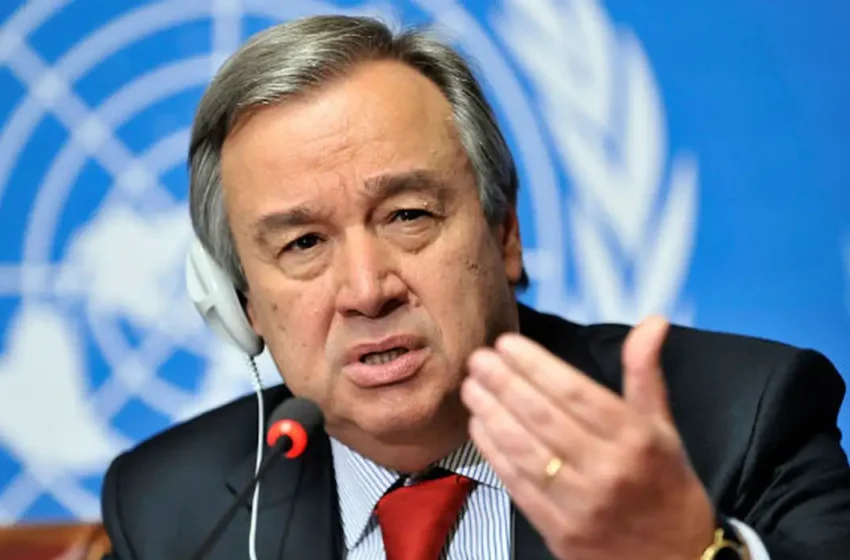  Chefe da ONU pede cessar-fogo no Oriente Médio