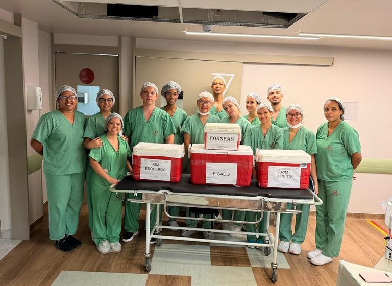  Central de Transplantes registra a 4ª doação de órgãos de 2026 e beneficia quatro pacientes