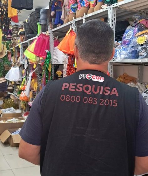  Procon-JP encontra diferença de R$ 14,90 no preço da fantasia em pesquisa para artigos carnavalescos