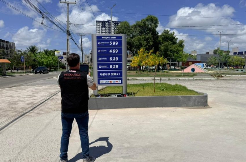  Procon-JP registra que preço da gasolina se mantém em 94 postos e oscila entre R$ 5,75 e R$ 5,99