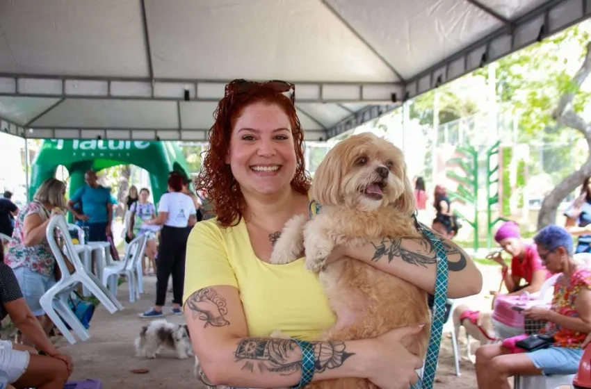  Fevereiro Roxo: Governo da Paraíba promove ação de cuidado a pets idosos em Campina Grande