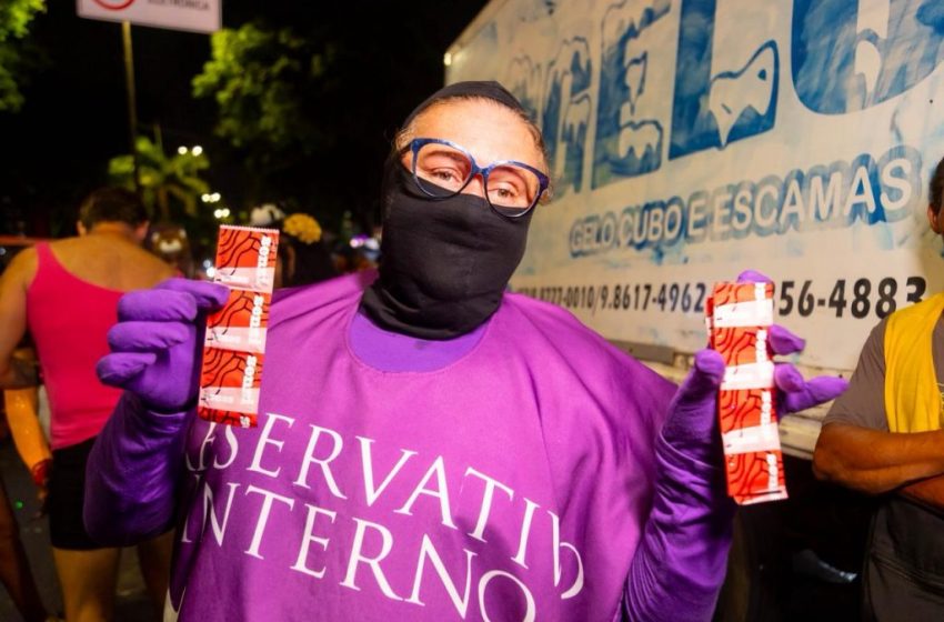 Secretaria de Saúde distribuiu mais de 100 mil preservativos durante o Carnaval
