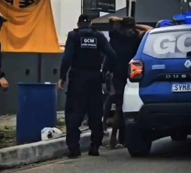  Suspeito de vandalizar torre do Smart City é identificado e detido pela Guarda Civil Metropolitana