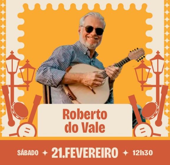  Frevo, ciranda, choro e samba embalam o Sabadinho Bom com Roberto do Valle na Praça Rio Branco