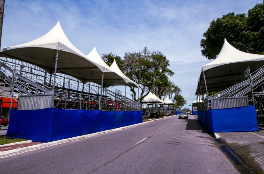  Prefeitura monta estrutura para receber público do Carnaval Tradição 2026 a partir deste sábado