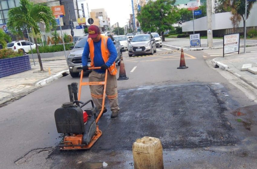  Serviços de manutenção viária atende 19 bairros da Capital nesta quarta-feira (11)