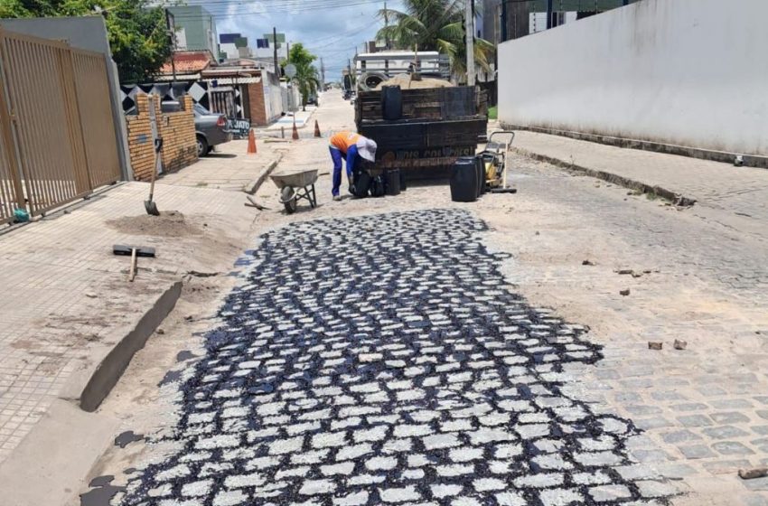  Seinfra fecha semana com serviços de manutenção em 27 bairros da Capital