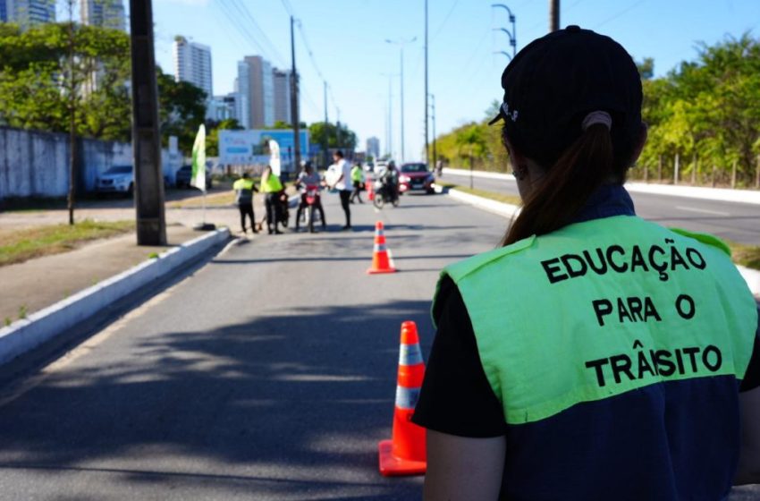  Semob-JP conclui mês de janeiro com a realização de 40 ações educativas de trânsito