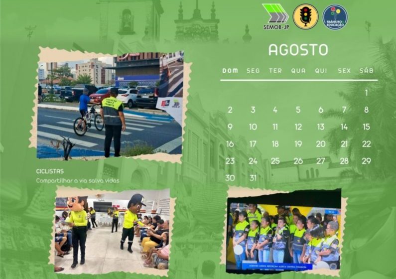  João Pessoa é destaque nacional em Educação para o Trânsito e integra Calendário 2026 da Rádio em Trânsito