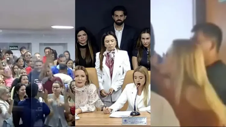  O retorno das atividades na Câmara de Bayeux é marcado por desordem entre os apoiadores de Tacyana Leitão, vereadores e público em geral