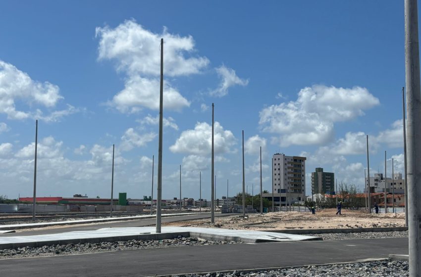  Obras do Parque da Cidade avançam no Bessa, em João Pessoa