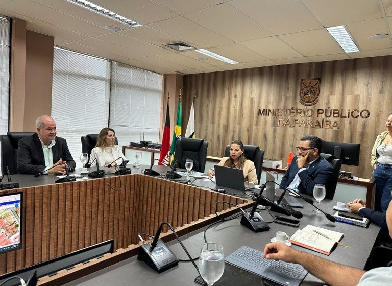  Sudema participa de reunião técnica no MPPB e apresenta dados parciais da Operação Orla Limpa