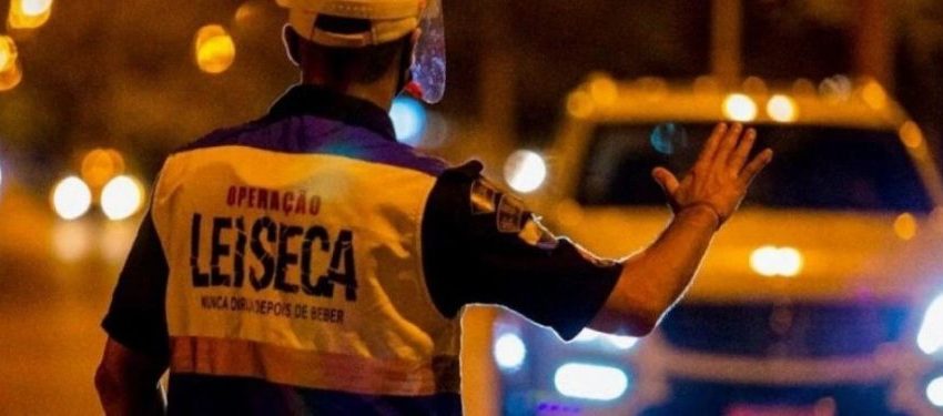  Operação Lei Seca autua 407 condutores por embriaguez e outras infrações durante o mês de janeiro