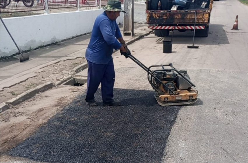  Prefeitura mantém operação tapa-buraco em 19 bairros de João Pessoa
