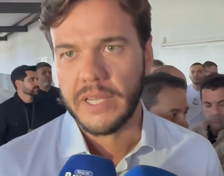  Bruno Cunha Lima reforça apoio a Efraim Filho, mas evita comentar filiação da esposa ao PL