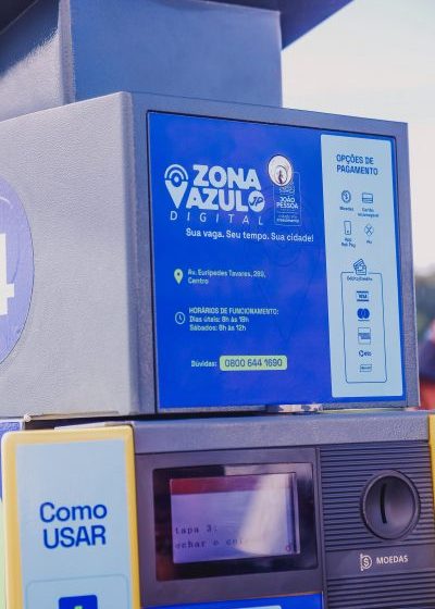  Justiça mantém suspensão da cobrança de tarifa na Zona Azul Digital de João Pessoa