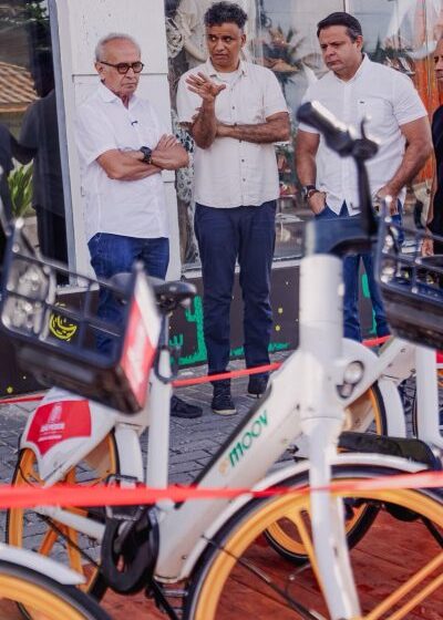  Cícero Lucena lança bicicletas elétricas e destaca João Pessoa como pioneira no Nordeste