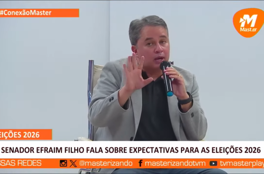  Efraim Filho reitera convite a Juliana Cunha Lima para vice e destaca apoio de Cássio Cunha Lima à pré-candidatura