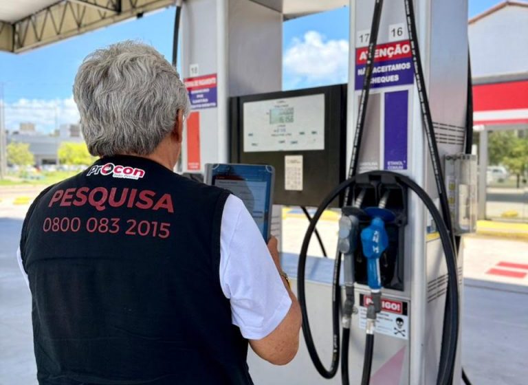  Procon-JP encontra menor preço da gasolina a R$ 5,79 e distribuidoras são notificadas para explicar aumento