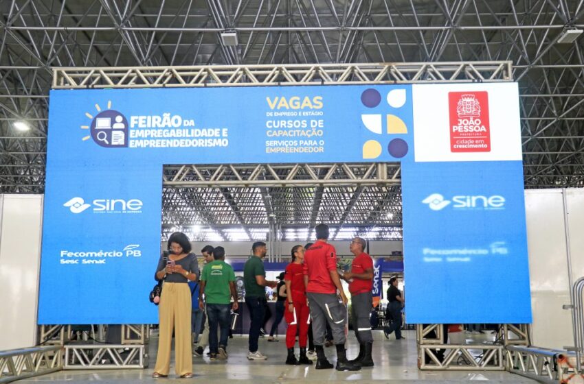  Feirão da Empregabilidade e Empreendedorismo registra mais de 4,8 mil encaminhamentos ao mercado de trabalho