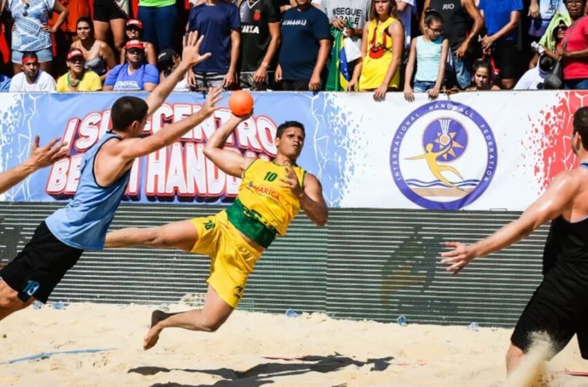  Paraíba World Beach Games recebe Copa Brasil de Handebol de Praia nesta quinta-feira (26)