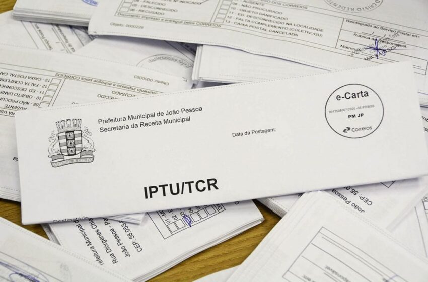  Contribuinte ainda pode pagar IPTU e TCR em cota única até dia 31 com boletos vencidos